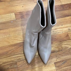 Stuart Weizmann Pointy Toe Block Boot